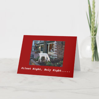 Silent Night, Holy Night Holiday Card