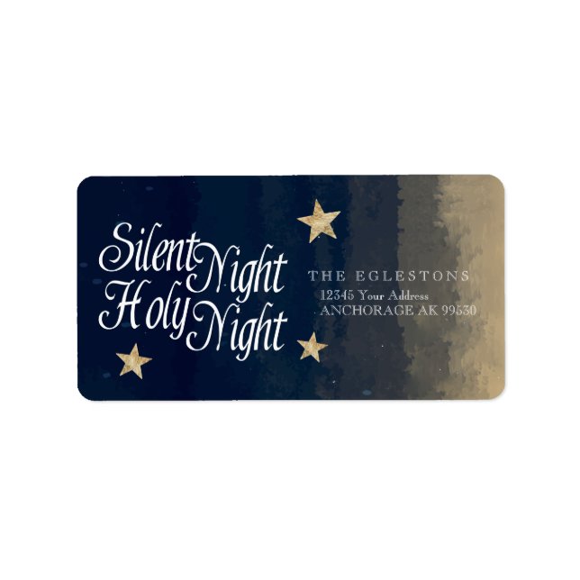 Silent Night, Holy Night Label (Front)