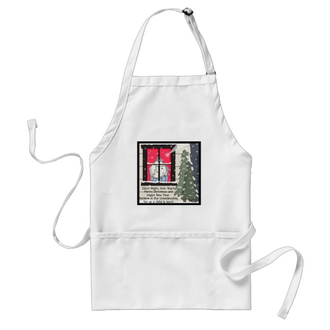 Silent Night, Holy Night Standard Apron (Front)