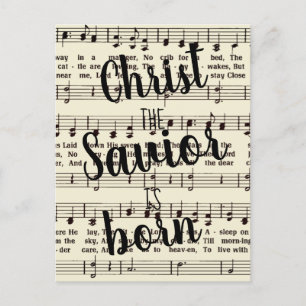 Silent Night Postcard