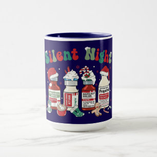 Silent Night – Sedative-Inspired Christmas Design Mug