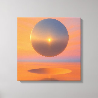 Silent Orbit Canvas Print