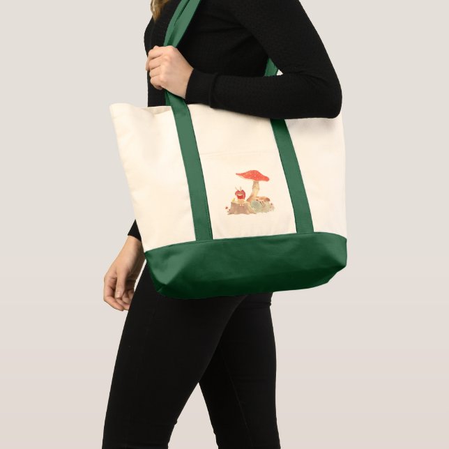 Silent Poetry Tote Bag (Front (Product))