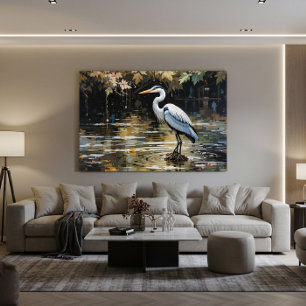 Silent Reflection Canvas Print