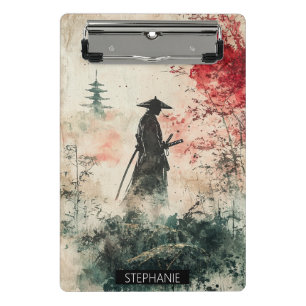 Silent Samurai Crimson Forest (1) Mini Clipboard