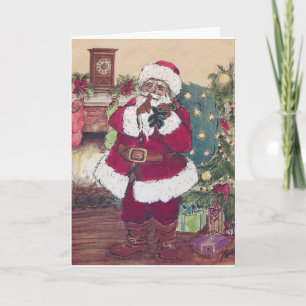 Silent Santa Holiday Card