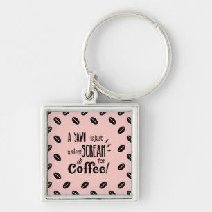 SILENT SCREAM KEYCHAIN