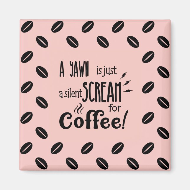 SILENT SCREAM MAGNET (Front)