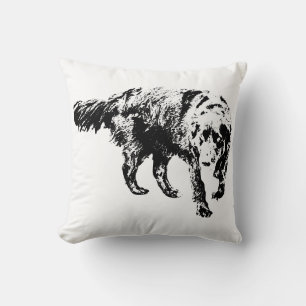 Silent Sentinel Comfort Throw Pillow