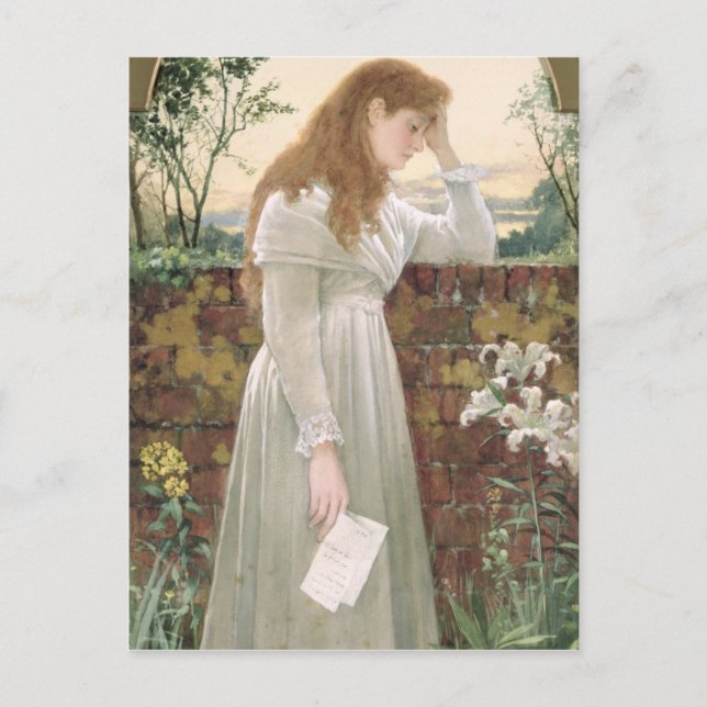 Silent Sorrow (w/c on paper) Postcard (Front)