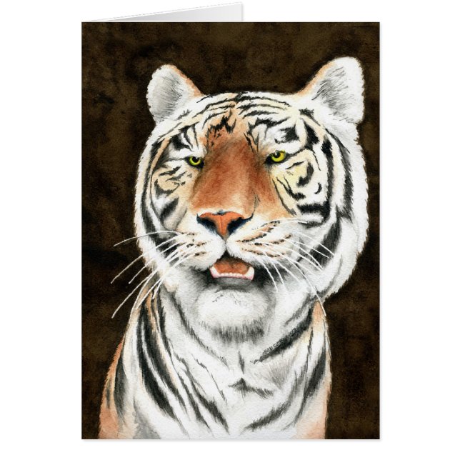 Silent Stalker - Tiger Card (Front)