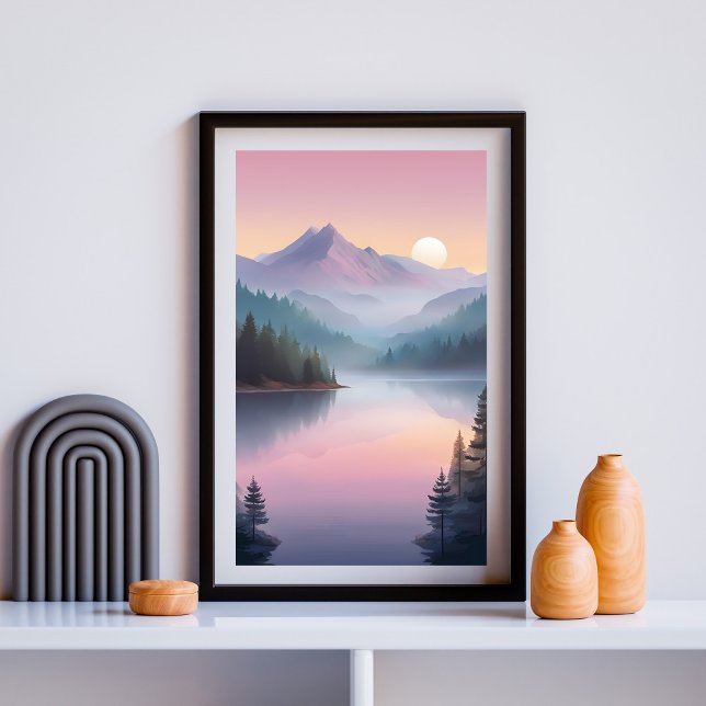 Silent Valley at Sunset Poster (Creator Uploaded)