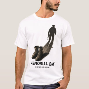 Silent Valour – Memorial Day Tribute Soldier Shado T-Shirt