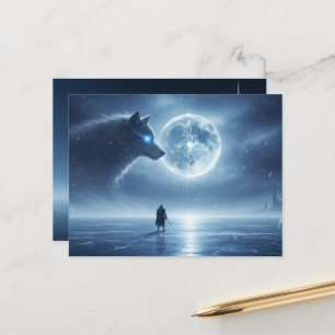 Silent Warrior's Courage Postcard