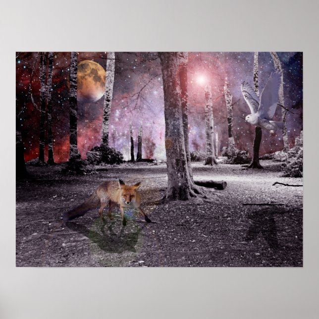 Silent wood poster (Front)