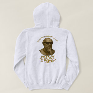 Silentium Potentia Est – The Power of Quiet Streng Hoodie