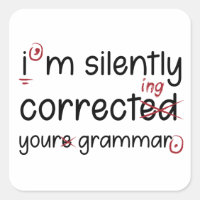 Silently Correcting Grammar