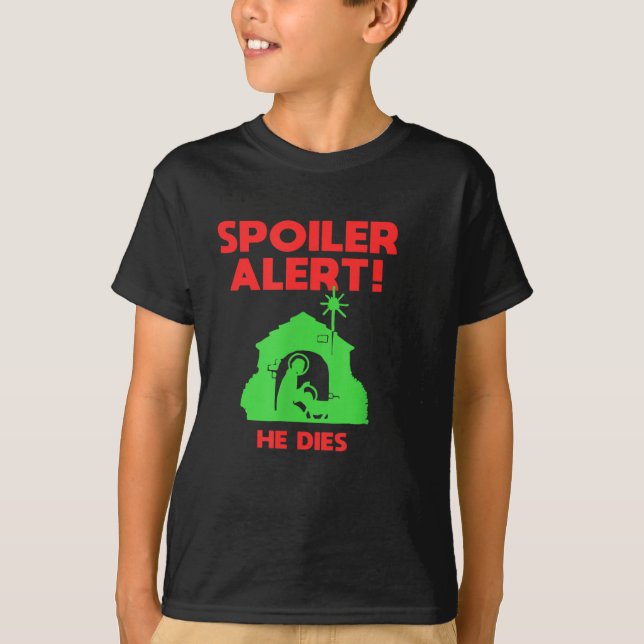 Siler Alert He Dies Funny Christmas  T-Shirt (Front)