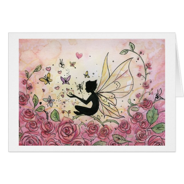 Silhouette and Roses (Front Horizontal)