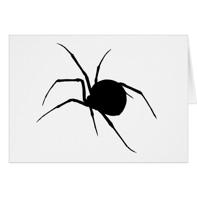 Silhouette Araignée (Devant horizontal)