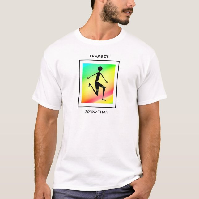 Silhouette Athlete T-Shirt (Front)