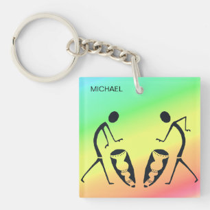 Silhouette Awesome Celebration of Colours Keychain