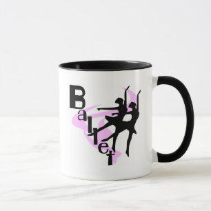 Silhouette Ballet T-shirts and Gifts Mug