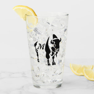 Silhouette Black Buffalo Glass