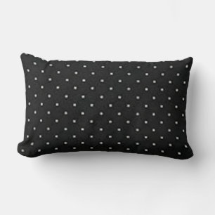 Silhouette Black Coordinating Fabric Lumbar Pillow