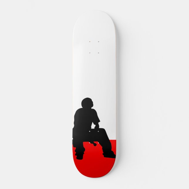 Silhouette Board Skateboard (Front)