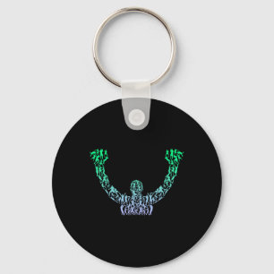 Silhouette Boys Boxer Shirt Boxer Shirt Mens Boxin Keychain