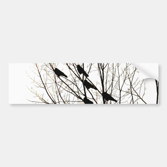 Silhouette Bumper Sticker (Front)