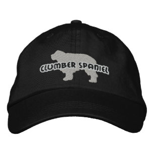 Silhouette Clumber Spaniel Casquette brodé