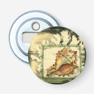 Silhouette Conch Shell Bottle Opener