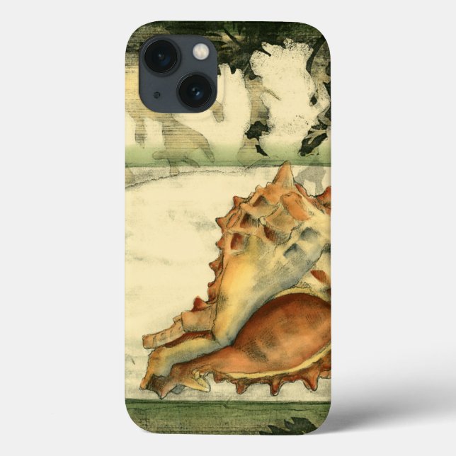 Silhouette Conch Shell Case-Mate iPhone Case (Back)