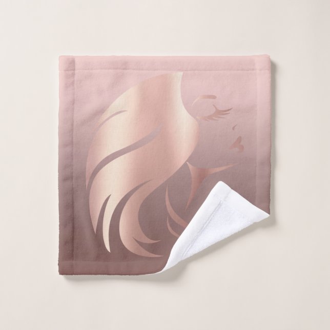 Silhouette Cool tendance (Gant de toilette)