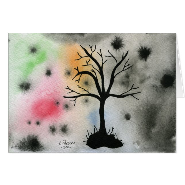 Silhouette d'arbre (Devant horizontal)