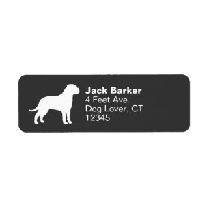 Silhouette de Bullmastiff