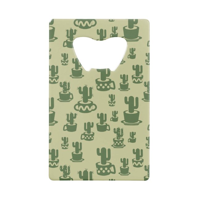 Silhouette de cactus succulent en tasses et pots (Devant)