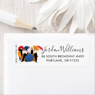 Silhouette de caractères FRIENDS™