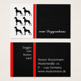 Silhouette de Dogue Allemand / Grand Danois