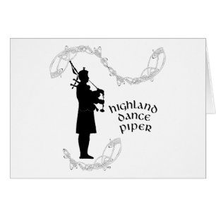 Silhouette de joueur de cornemuse