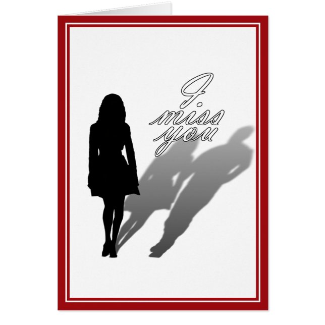 Silhouette de la femme disparue (Devant)