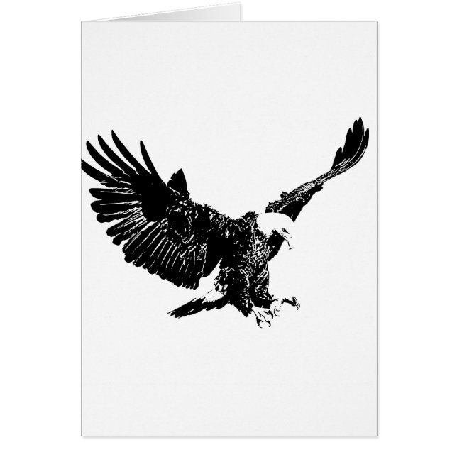 Silhouette de l'aigle d'atterrissage (Devant)