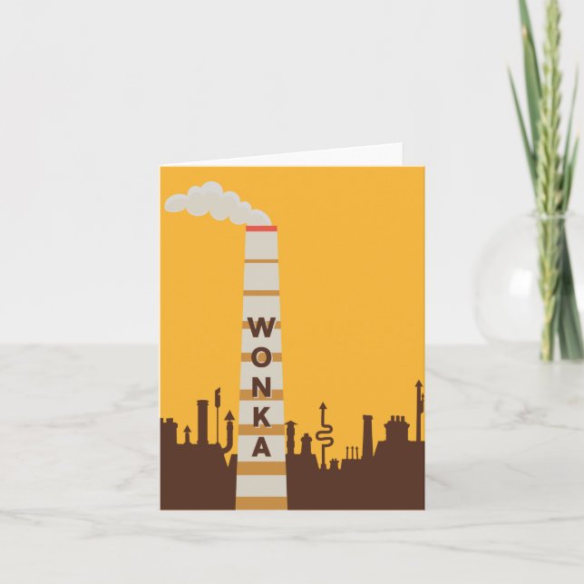 Silhouette de l'usine Wonka (Devant)