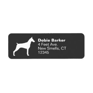 Silhouette de Pinscher de dobermann