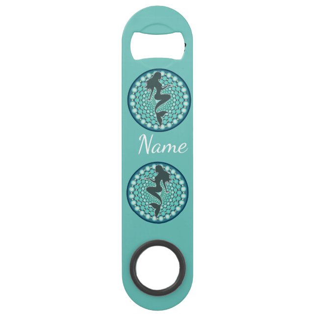 Silhouette de sirène dans les bulles Thunder_Cove  (Devant)