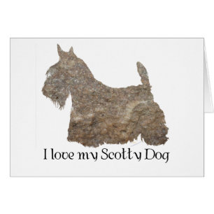 Silhouette de Terrier Écossais Wheaten
