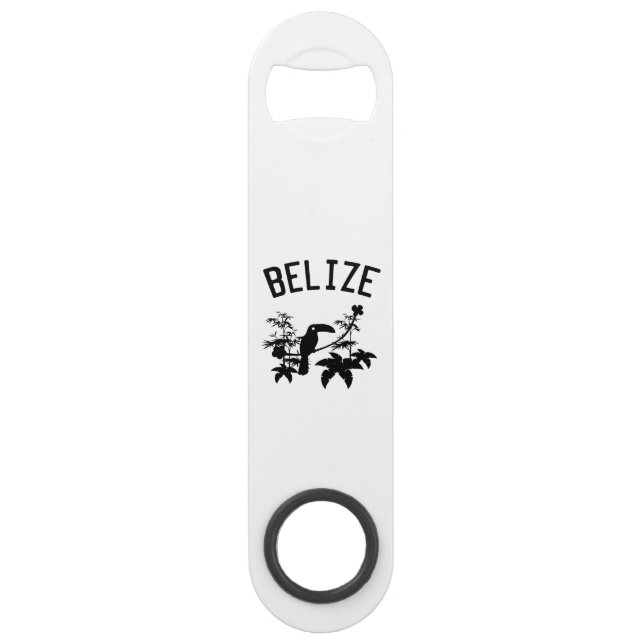 Silhouette de toucan de Belize (Devant)