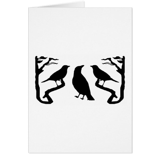 Silhouette des oiseaux (Devant)